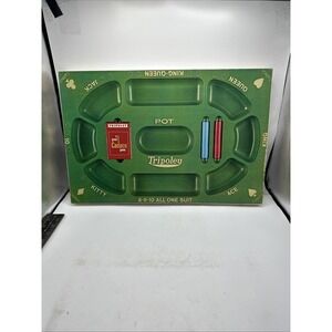 Cadaco Tripoley Board Game *Special Edition No. 300 Michigan Rummy Vintage 1960'